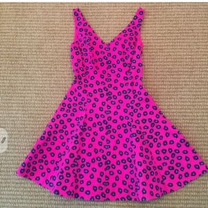 Lilly Pulitzer Fuchsia Leopard Print Dress